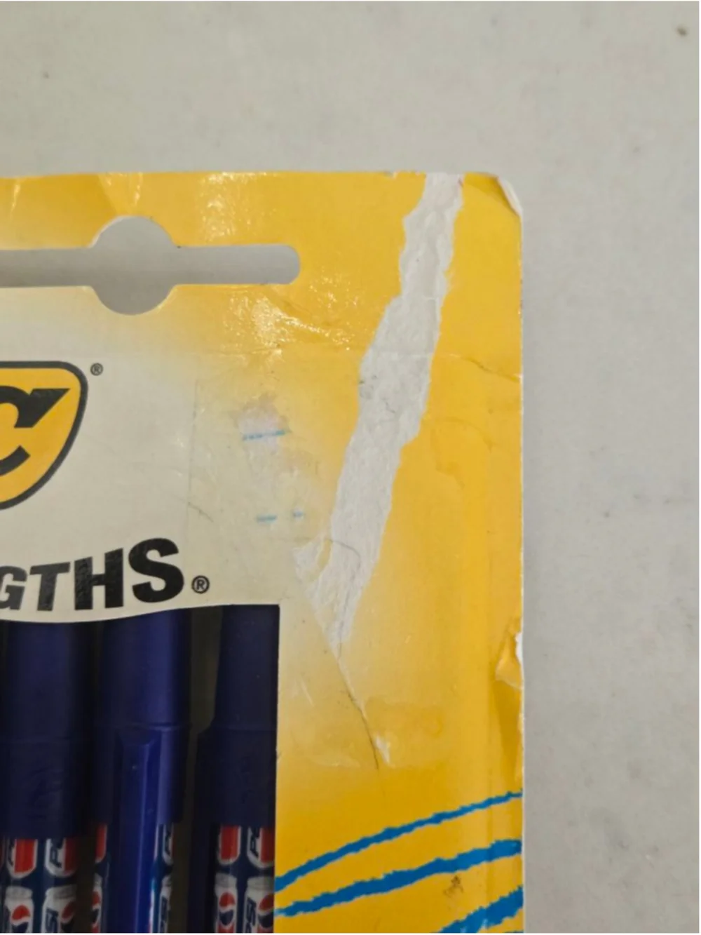 BIC Pepsi Wavelengths 5-Pack Blue Ink Ballpoint Pens One Size